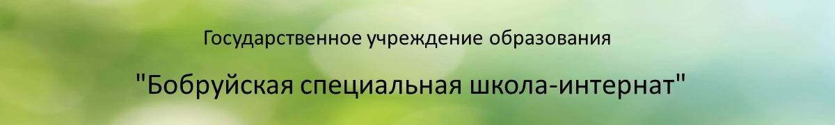 ГУО "Бобруйская специальная школа-интернат"